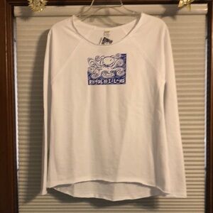 Teen lightweight white “Rhode Island” sweatshirt.  Size small. NEW